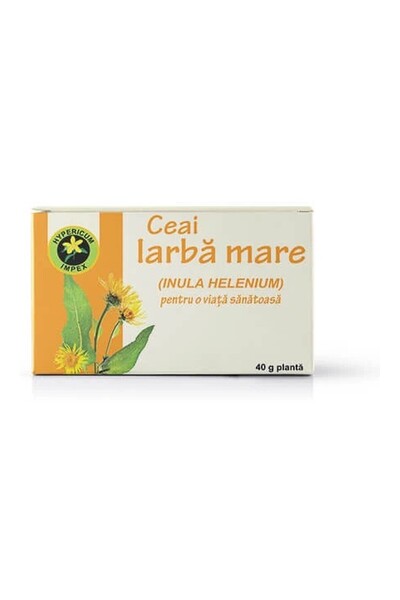 HYPERICUM Ceai Iarba Mare Hypericum, supliment alimentar din rizomi cu radaci...