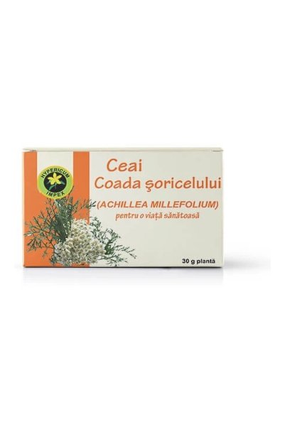 HYPERICUM Ceai Coada-soricelului Hypericum, supliment alimentar (Achillea mil...