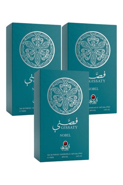 Al aqeeq 3 قطع Gissaty Nobel Perfume 100مل