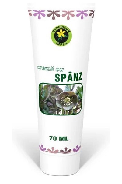 HYPERICUM Crema cu spanz Hypericum, cu extract hidroglicerinic de spanz (Hell...