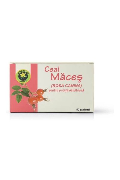 HYPERICUM Ceai Maces Hypericum, supliment alimentar din fructe de maces (Rosa...