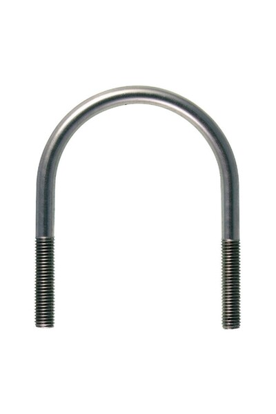 Rocast Set 20 x Colier U Zincat-tip A pentru Tevi-Similar 3570 M10 D 25-27 H ...