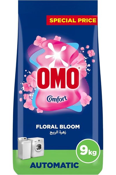 OMOTOOL OMO Automatic Laundry Detergent Powder, Floral Bloom, 9 Kg