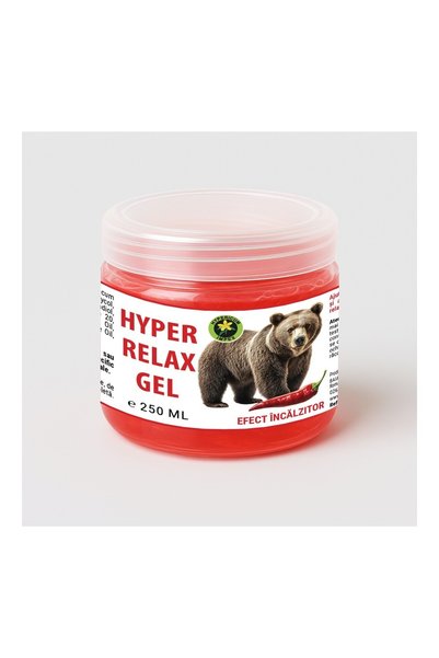 HYPERICUM Hyper Relax Gel Hypericum, cu extract de ardei iute si salcie alba,...