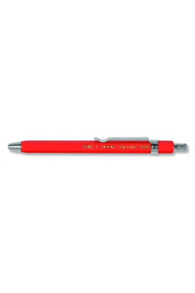 Koh-i Noor Set 2 x Creion Mecanic cu Ascutitoare, 2 mm, Rosu, Koh-I-Noor Vers...