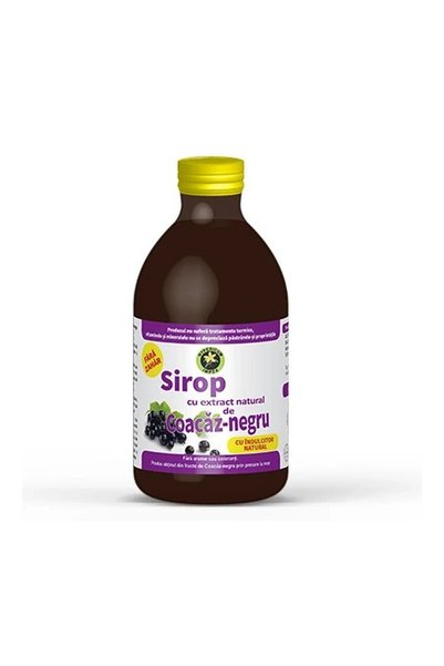 HYPERICUM Sirop de coacaz negru cu stevia Hypericum, supliment alimentar cu e...