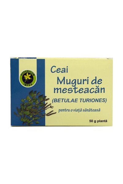 HYPERICUM Ceai Mesteacan Hypericum, supliment alimentar din muguri de mesteac...