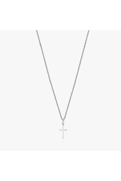 Indira Jewelry Χρυσό κολιέ Πίστη - Λευκόχρυσο
