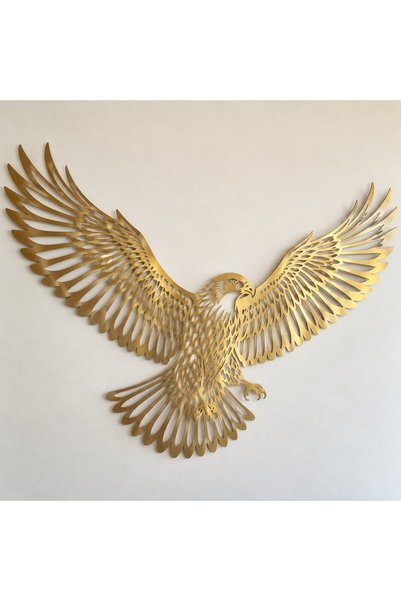 Generic Brand Falcon Gold Wall Art, Made to Order in UAE