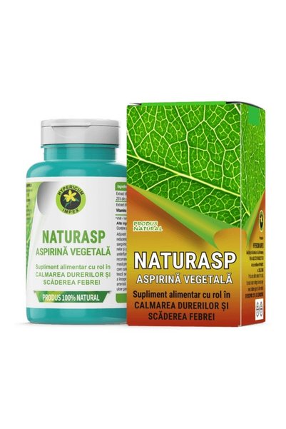 HYPERICUM Naturasp Hypericum, supplement with white willow and rosehip, 60 ve...