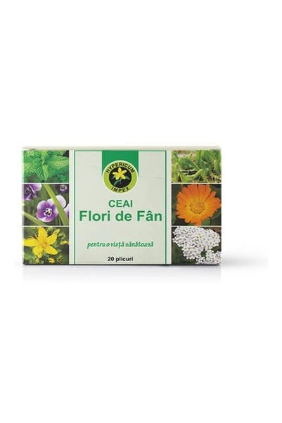 HYPERICUM Ceai Flori de Fan Hypericum, supliment alimentar din 45 de plante, ...