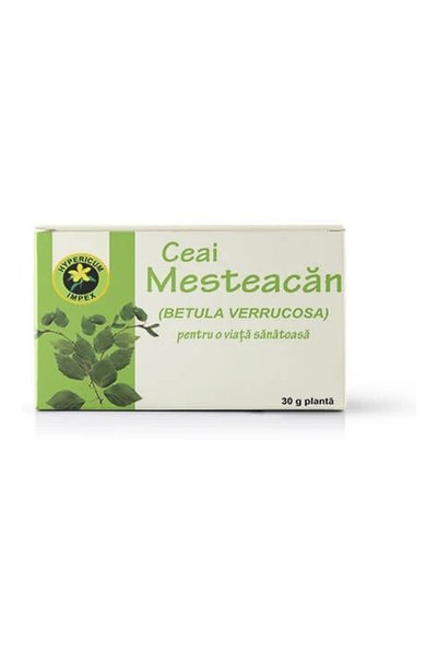 HYPERICUM Ceai Mesteacan Hypericum, supliment alimentar din frunze de mesteac...