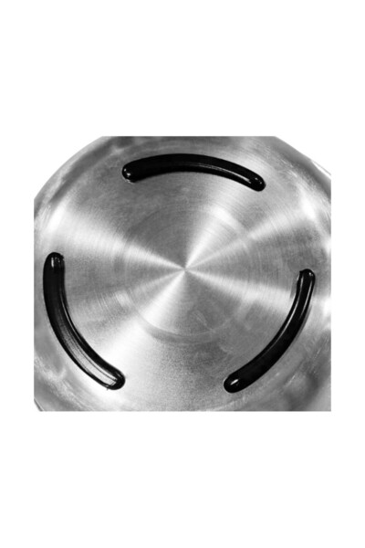 GRÜNBERG Bol din Inox cu Inel Anti-alunecare, 24 cm, Grunberg