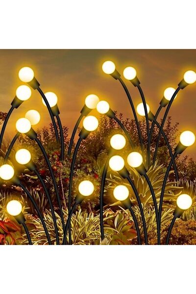Generic زينة العيد، أضواء حديقة لرمضان، 10 مصابيح LED تعمل بالطاقة الشمسية مع...