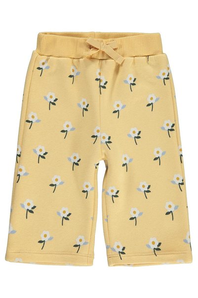 Civil Baby Floral Print 6-18 Months Sweatpants - Yellow