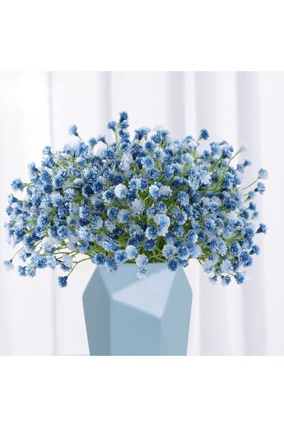 Noonedibs 10 buc flori artificiale, atingere reală, Gypsophila falsă, plante ...