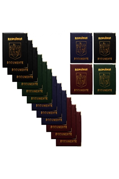 China Set de 12 dosare pentru documente România 13.5x10 cm