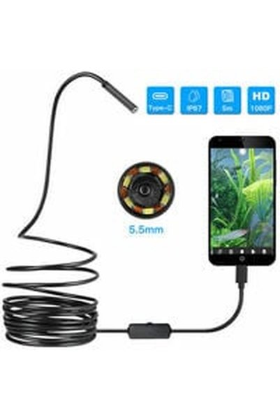 Noonedibs 5.5MM 5M cordon android téléphone portable endoscope stanch sonde d...