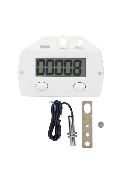 Noonedibs Contor electronic de percuții cu senzor metalic cu inducție magneti...