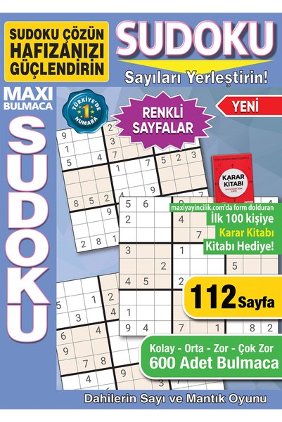 MAXİ Bulmaca Sudoku 028