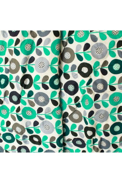 Weswadesi Two Pattern Circle Color Light Floral Print Baby Dohar