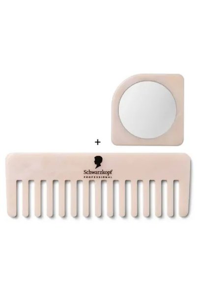 Schwarzkopf Professional Beauty Set Comb & Mirror - Σετ Χτένα & Καθρέφτης