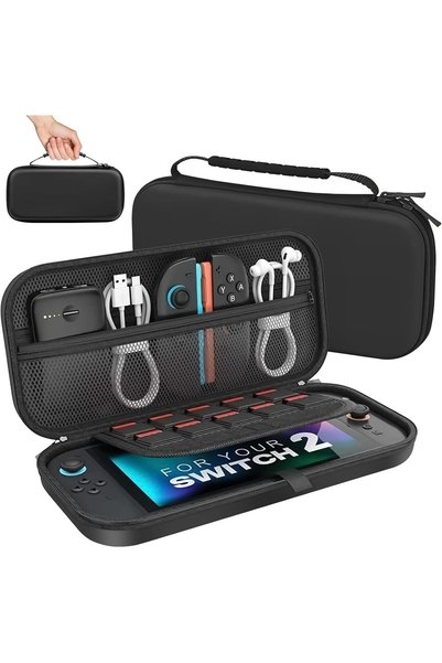 Generic Carrying Case for Switch 2 (2025), Portable Travel Case Shell Pouch f...