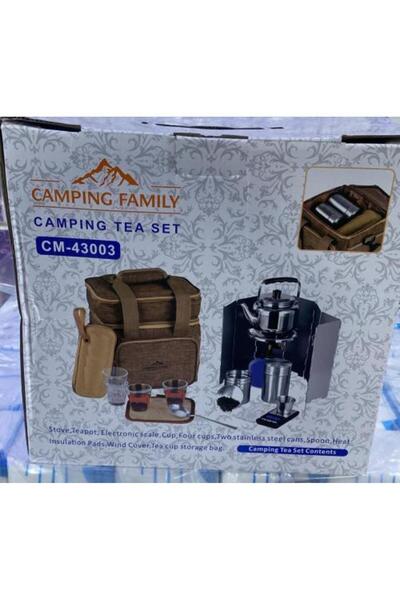 CAMPING FAMILY حقيبة شاي ممتازة الجودة للنزهات