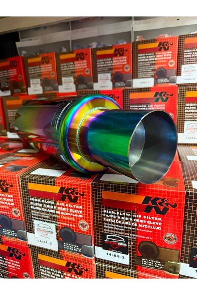 HKS Jasma Spor Çelik Titanyum Egzoz 60mm Giriş