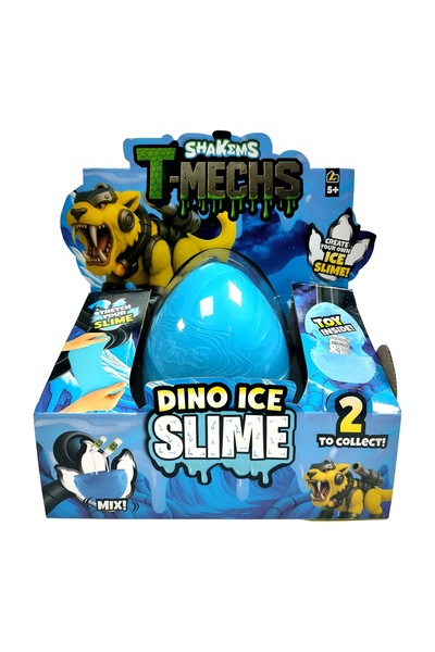 Generic Brand Shakems T-Mechs Dino Ice Slime (13Cm)