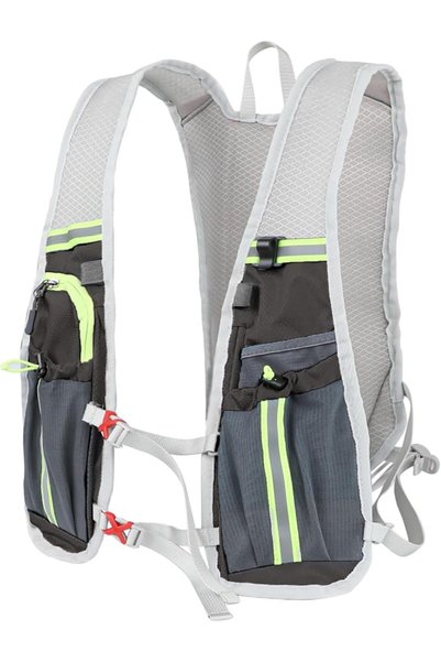 Generic Hydration Backpack with Reflective Strips, Lightweight Running Pack, ...