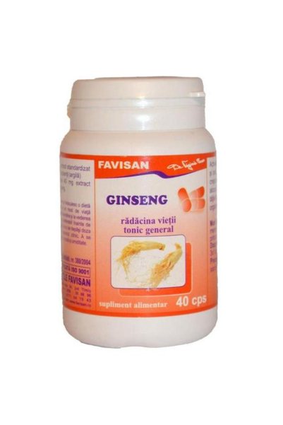 Favisan Ginseng Favisan, 40 capsule
