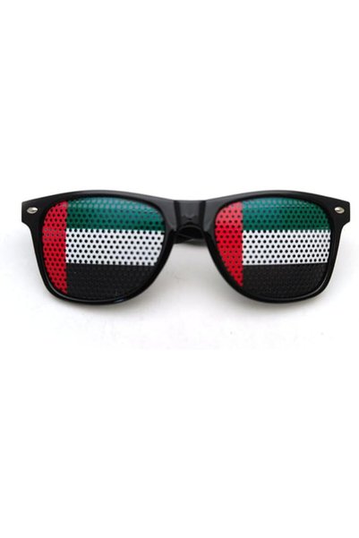 Generic New unisex flag style women men sunglasses Decorative spectacles Eyeg...