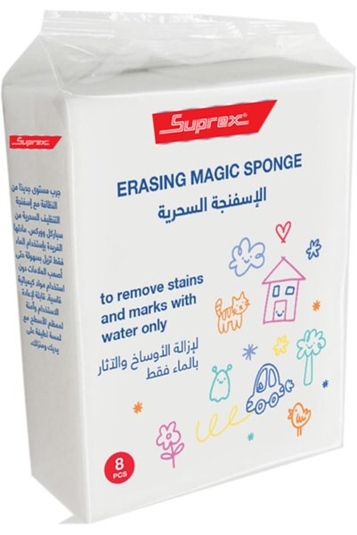 Generic Erasing Magic Sponge – Erasing Cleaning Sponge Removes Stains & Marks...