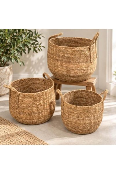 SPR Three-Piece Wicker Baskets
