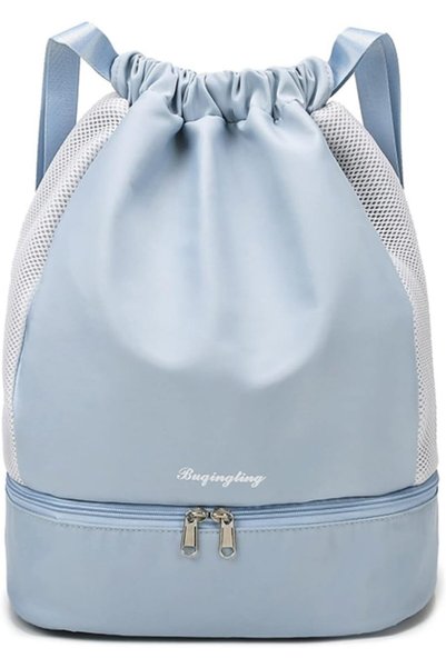 Generic Drawstring Backpack Drawstring Bag Sports Gym Bag, Swimming Bag Women...