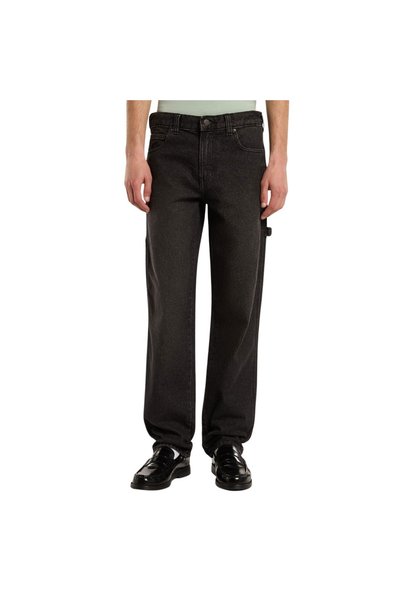 Dickies 993 ΚΑΝΟΝΙΚΟ ΚΩΝΙΚΟ ΤΖΙΝ ΞΥΛΟΚΟΜΟΥ ΜΑΥΡΟ ΞΕΛΑΜΜΕΝΟ ΞΕΘΩΡΙΑΣΜΕΝΟ 34