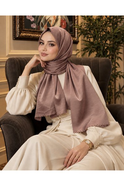 tarzınısec Choose Your Style Lace Embroidery Cut Flower Crown Motif Shawl Dri...