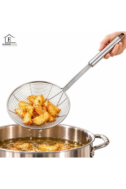 Elindor ®   Strecurătoare de bucătărie, rotundă, pentru prăjituri, cartofi, l...