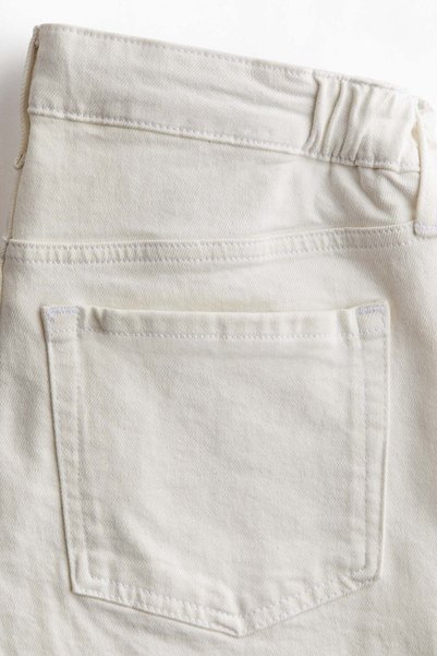 H&M MAMA Wide Low Waist Ankle Jeans
