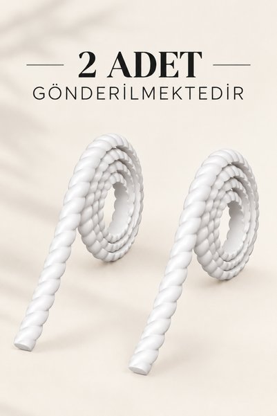 Dekonil Burgu Boyanabilir Esnek Mobilya ve Duvar Çıtası 1,3x95x0,6cm - 2 Adet