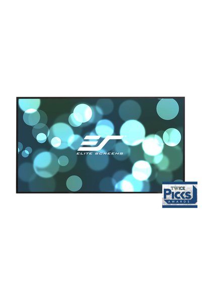 Elite Screens Ecran de proiecție cu cadru fix, 332 x 181 cm, EliteScreens AEO...