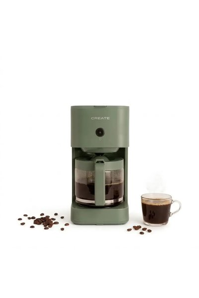 Create Aparat de cafea prin picurare, CREATE, Thera Drip, 12 căni, verde salvie