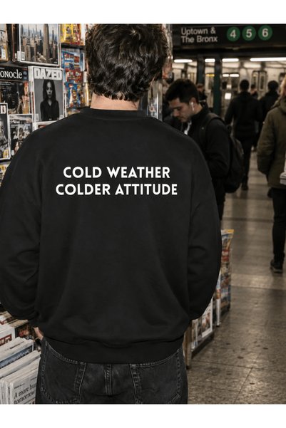 Vordevia Women's and Men's Cold Weather Colder Attitude Printed Cotton 3 Thre...