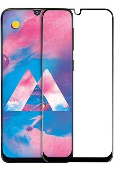 Generic Tempered For Samsung Galaxy A70 Full Screen Protector - Black Frame