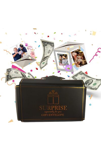 Generic Surprise Gift Envelope Explosion with Confetti for Money/Photos, Uniq...