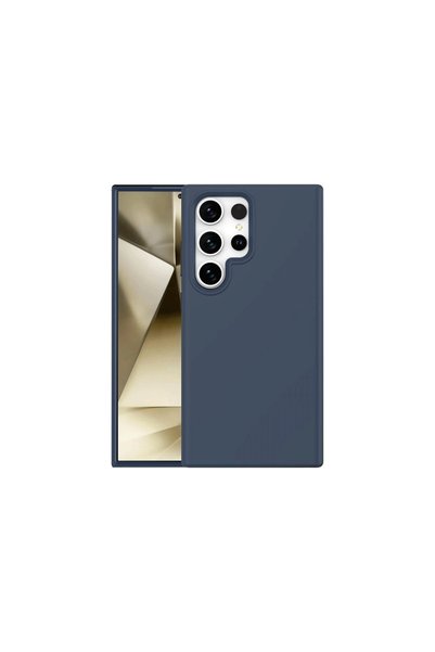 ArkhenX Samsung Galaxy S24 Ultra Case First Silicone - Navy Blue