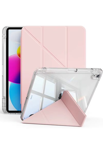Alfa MEC Samsung Galaxy Tab S10 Fe Plus 13.1 inç Uyumlu Mika Mars Kalem Bölmeli Modlu Kılıf