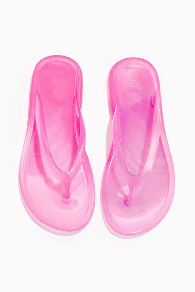 H&M Semi-transparent flip-flops