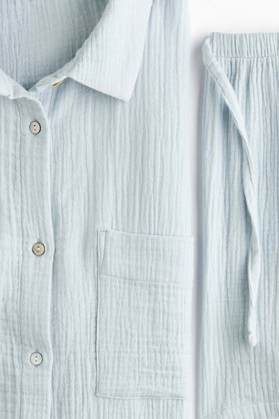 H&M Pyjama shirt and shorts